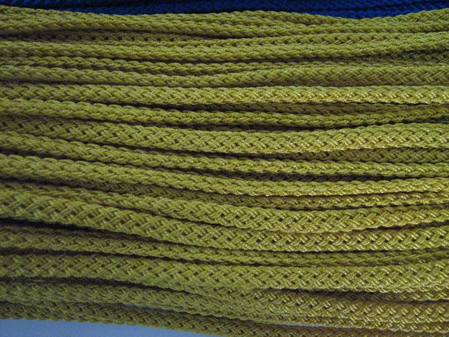 Decorative cord with metal thread gold/silver 6, 8 mm - Image 4