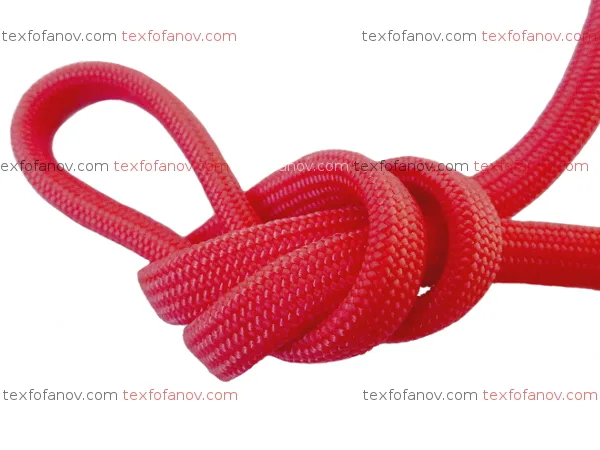 Шнур для розмінування 3-5 мм з паракорду червоний