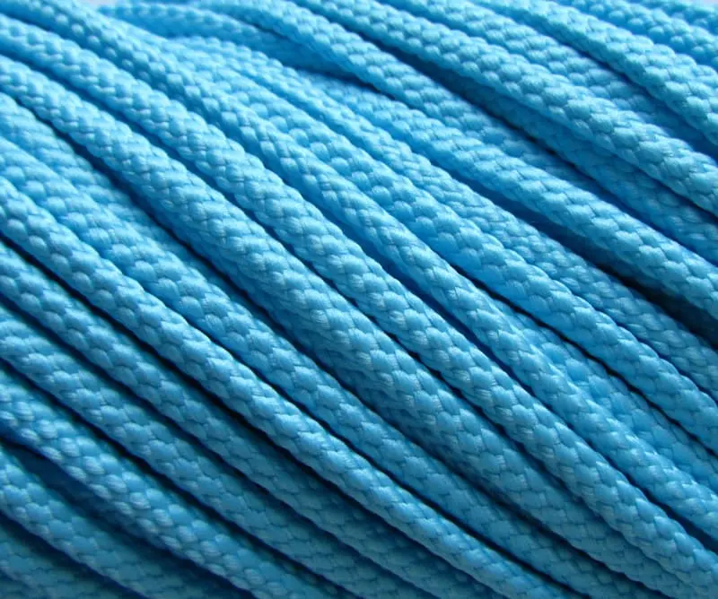 Polyester cord for knitting carpet
