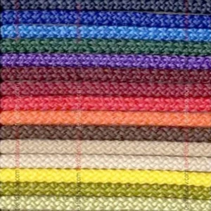 Polypropylene braided cord (Euro cord) colored 3 - 10 mm
