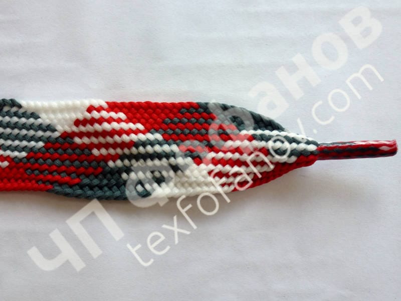 Laces 3 cm wide colored for shoes 120 cm - Image 12